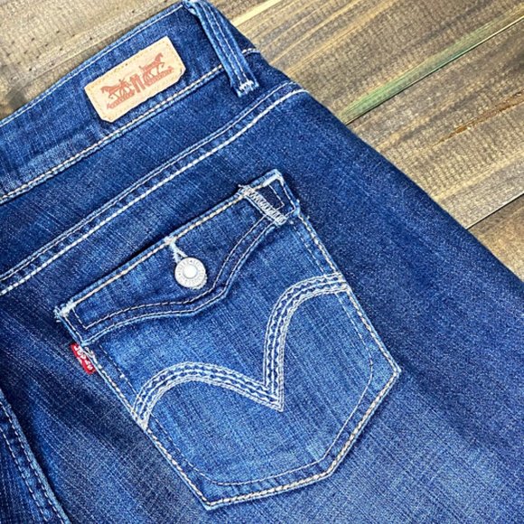 Levi's 529 Curvy Bootcut Jeans Size 12 - Picture 4 of 12